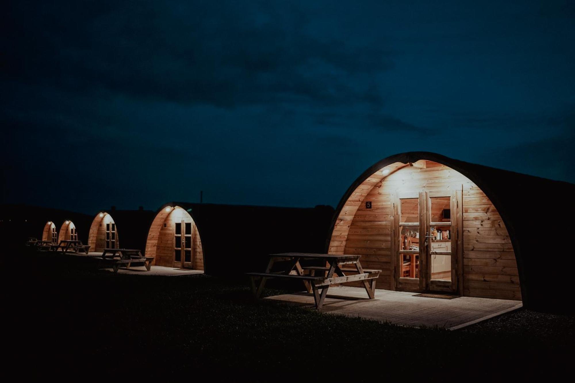 Ceide Glamping Hotel บอลลีคาสเซิล ภายนอก รูปภาพ