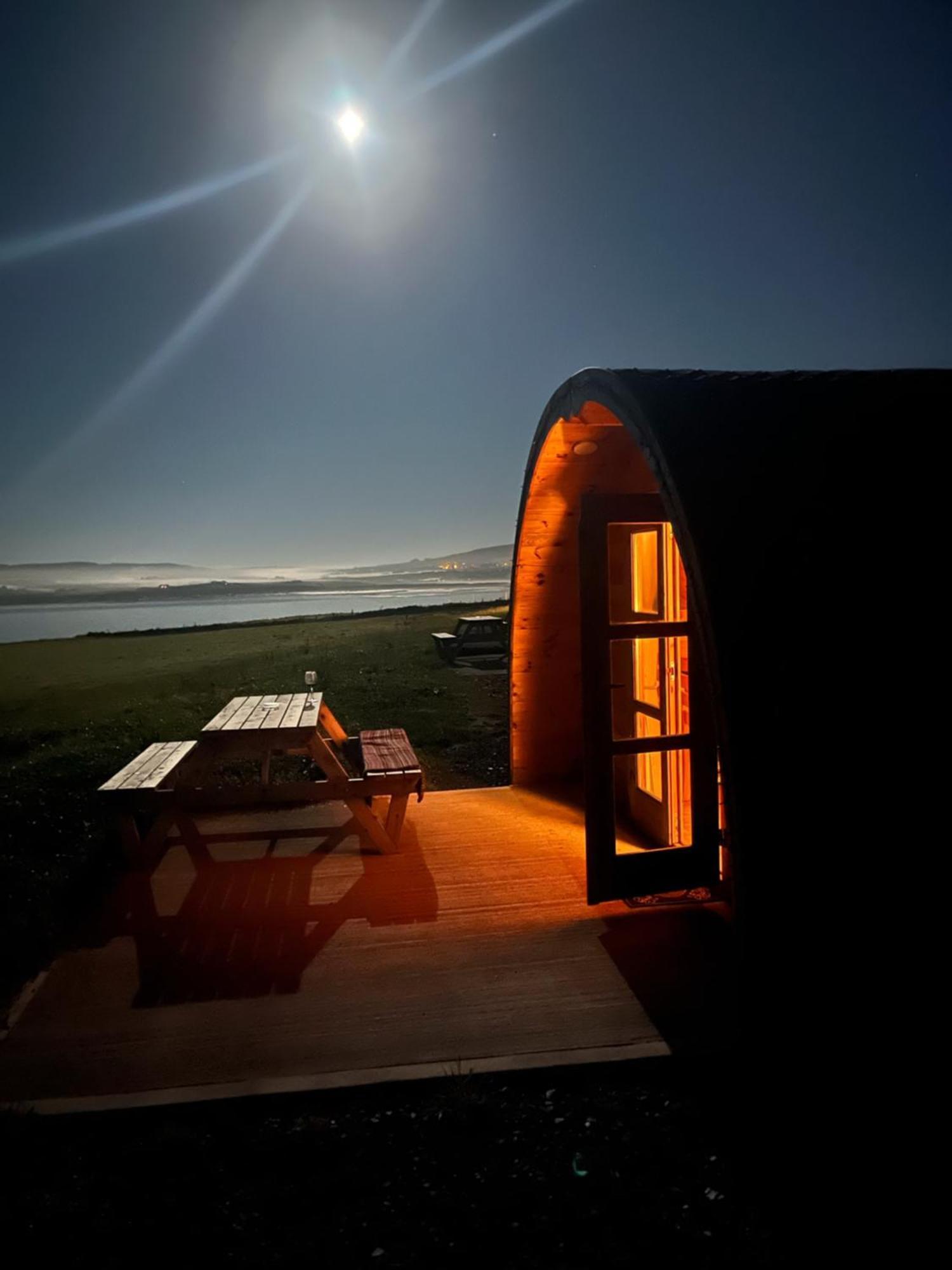Ceide Glamping Hotel บอลลีคาสเซิล ภายนอก รูปภาพ